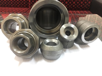 Steel Pipe Fitting, Class 3000, Elbow 45° Socket  Weld