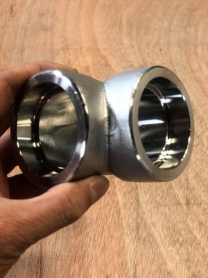 Steel Pipe Fitting Class 3000 90 Degree Elbow