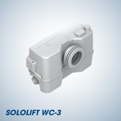 Máy bơm chuyên dụng cho nhà vệ sinh Sololift WC-3