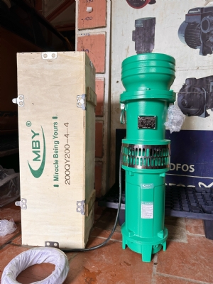Bơm thả chìm trục đứng 50QY15-200/8-18.5/380V