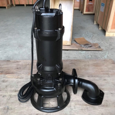 Máy bơm chìm nước thải cánh cắt rác 80WQC45-25-7.5 7.5kw