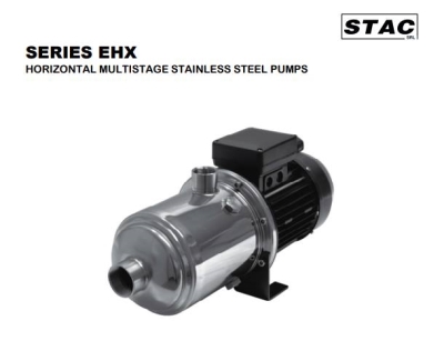 Máy bơm ly tâm trục ngang đa tầng cánh STAC EHX 5/9 T