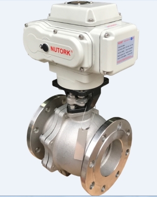 Van bi inox điều khiển điện JIS10K 