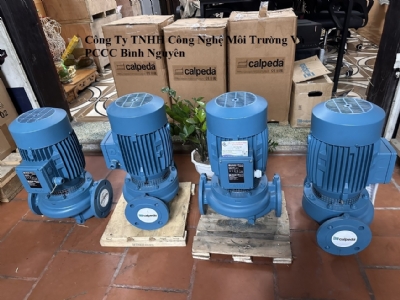 Bơm Ly Tâm Trục Đứng Inline Calpeda NR 50/160A/B